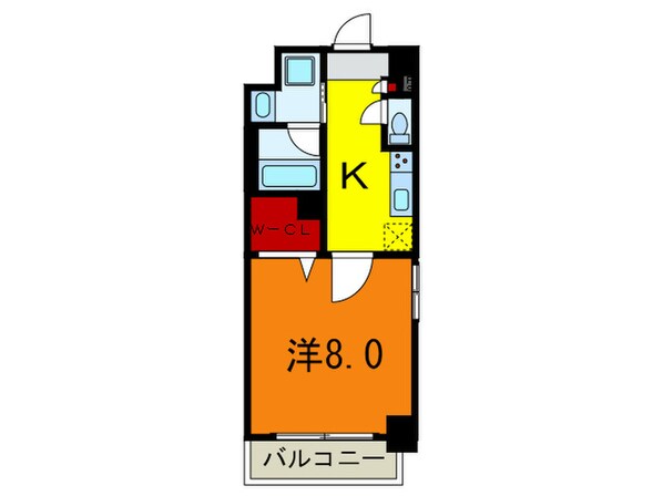 ウエストヒルズ大倉山の物件間取画像